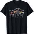 thumbnail image 1 of Teach Them Love Them Watch Them Grow Wildflower Teacher Tee T-Shirt Black Small, 1 of 4