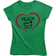 thumbnail image 1 of Teach Your Heart Out funny Teaching Valentines Day Teacher T-Shirt, 1 of 4