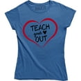 thumbnail image 1 of Teach Your Heart Out funny Teaching Valentines Day Teacher T-Shirt, 1 of 4