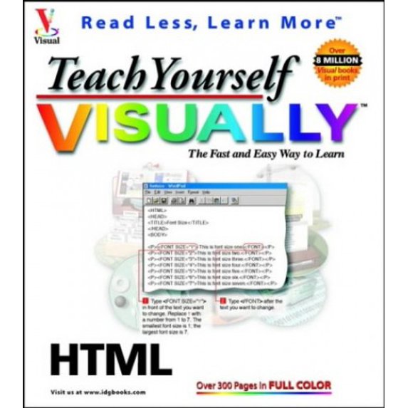 Pre-Owned Teach Yourself HTML VISUALLY (Paperback) 0764534238 9780764534232
