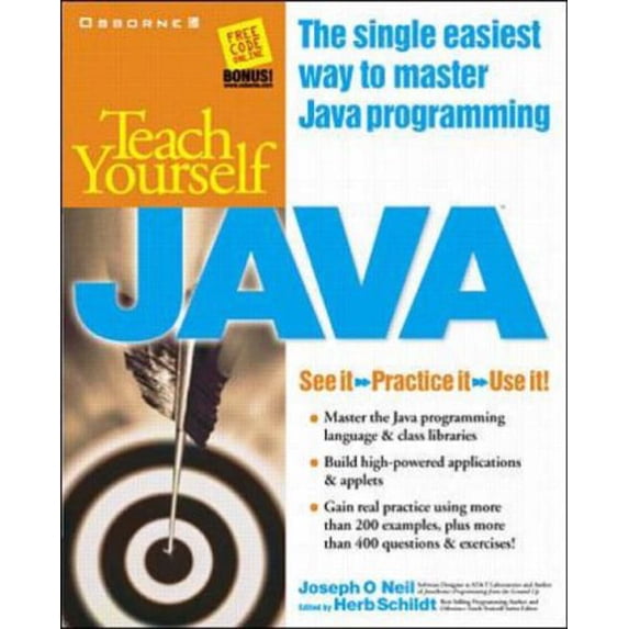 Pre-Owned Teach Yourself Java (Paperback) 0078825709 9780078825705