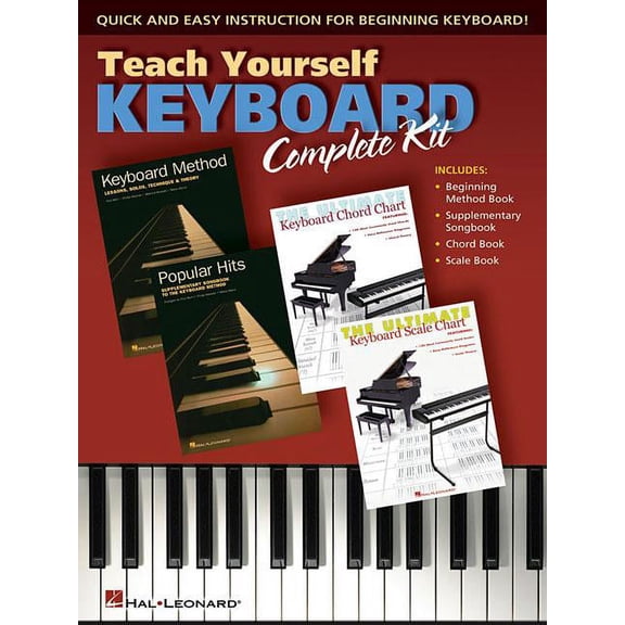 Teach Yourself Keyboard Complete Kit: Quick and Easy Instruction for Beginning Keyboard!, (Paperback)
