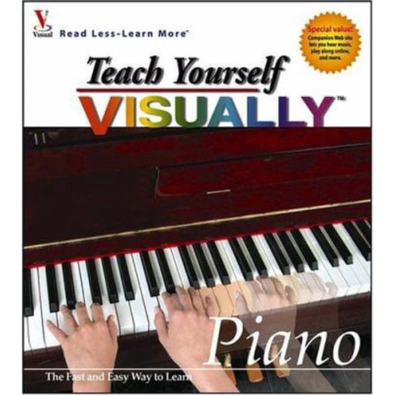 Pre-Owned Teach Yourself Visually Piano (Paperback) 0764569155 9780764569159