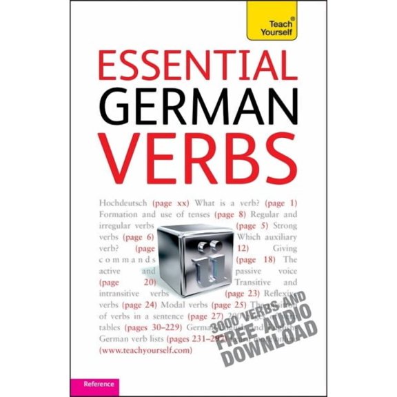 Teach Yourself Verbs: Essential German Verbs (Paperback)
