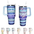 thumbnail image 1 of Teacher 40 oz Tumbler Appreciation Gifts for Women with Handle Insulated Stainless Steel Thank You Teacher Travel Coffee Mug with Lid and Straw Gifts, 1 of 6