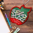 thumbnail image 1 of Teacher Appreciation Apple – Custom Student Name Sign, Thank You Teacher Gift, Personalized Classroom Decor & Teacher Ornament, 1 of 4