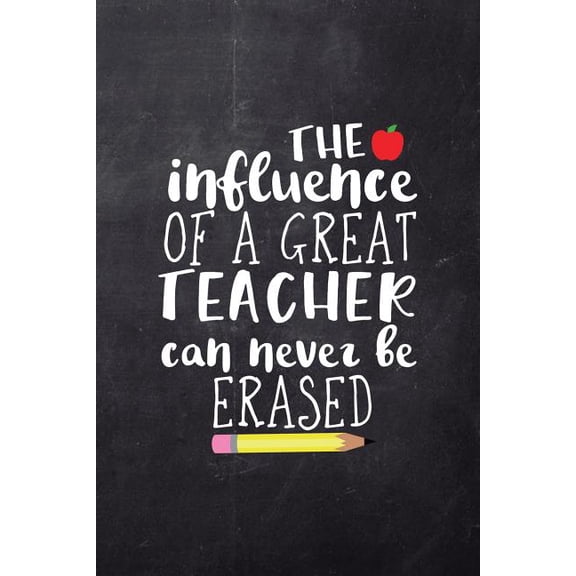 Pre-Owned Teacher Appreciation Gift : Lined 6x9 Thank You Notebook for Teacher, Perfect Year End Gag Gift or Retirement, Cute Journal to Show Appreciation for Awesome Educators, Useful Present as Lesson Planner