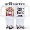 thumbnail image 1 of Teacher Appreciation Gifts 40oz Tumbler with Handle and Straw Lid|Teacher Gifts Vacuum Insulated Leak Proof Tumbler Teacher Gifts for Women|Best Teacher Gifts Stainless Steel Travel Mug |Teacher Daily, 1 of 6