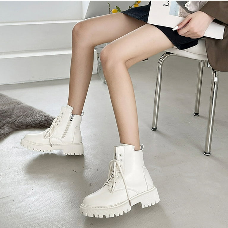 Womens deals white boots