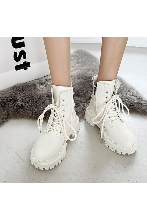 Teacher Appreciation Gifts AXXD Mid-Calf Boots,Mom Rain Boots For Women Ankle-High Winter Steel Toe Shoes For Women Casual Hiking & Hunting Boots Shoes For Clearence