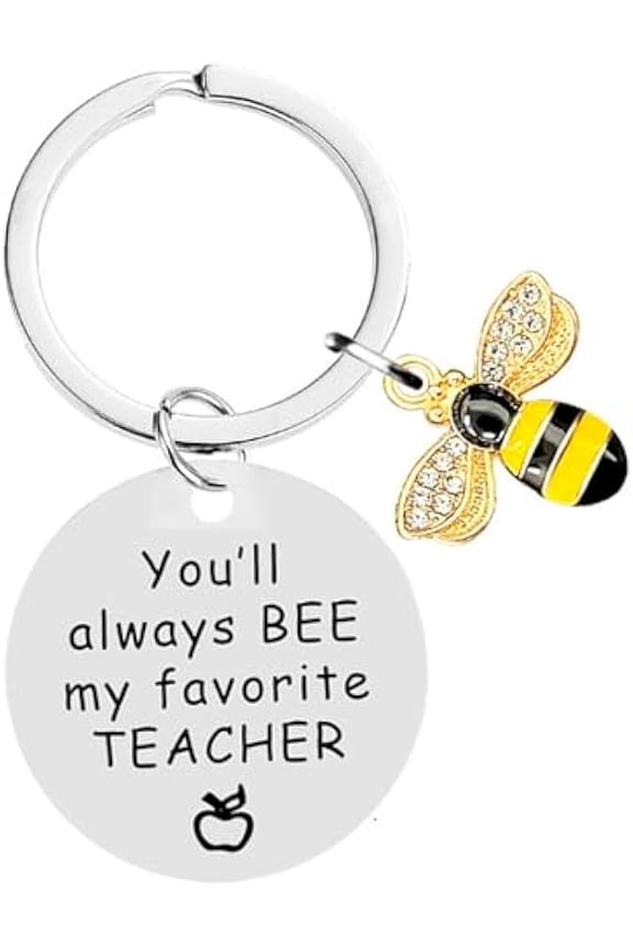 Teacher Appreciation Gifts Keychain - Heartfelt Gifts for Women Educators, Perfect for Christmas & Valentine's