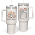 thumbnail image 1 of Teacher Appreciation Gifts It Takes a Big Heart to Shape Little Minds Tumbler with Handle 40oz Stainless Steel Coffee Cup - Thank You Gifts from Students for Teacher''s Day Graduation Gifts, 1 of 6