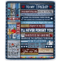 Teacher Appreciation Gifts, Teacher Gifts for Women Men, Gifts for Teachers, Teacher Appreciation Gifts for Women, Funny Gifts for Teachers, Best Teacher Gifts from Student Blanket 60"X50"