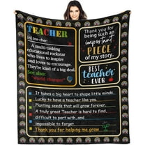 Teacher Appreciation Gifts, Teacher Gifts for Women Men, Teacher Gifts, Gifts for Teachers Blanket, Best Teacher Gifts, Thank You Teacher Gifts, Teachers' Day Teacher Definition Blanket 60"X50"