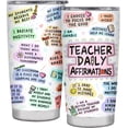 thumbnail image 1 of Teacher Appreciation Gifts Tumbler,Teacher Gifts For Women,Teacher Gifts,Teacher Birthday Gifts,Cool Gifts for Teachers,Back To School,Thank You Gifts,Graduation Gifts for Her,Teacher Tumbler 20oz, 1 of 6