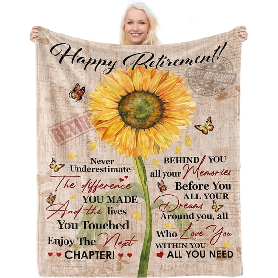 Teacher Appreciation Gifts for Women, Teacher Blanket 60 X50, Gift for Teacher's Day/Birthday/Graduation//Retirement/Christmas, Thank You Teacher Gifts Idea, Best Teacher Gifts for Women from Student