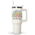 thumbnail image 1 of Teacher Appreciation Gifts for Women,40 oz Teacher Tumbler with handle Lid and Straw, Teacher Vacuum Insulated Travel Coffee Mug CupTumbler, 1 of 6