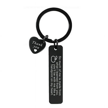 Teacher Appreciation Keychain Stainless Steel Graduation Key Chains Teachers Day Grad Thanksgiving Christmas Gifts - style：00033-1；