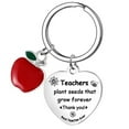 thumbnail image 1 of Teacher Appreciation Keychain for Women Thank You Present from Students Teaching Loving Mentor Souvenir, 1 of 6