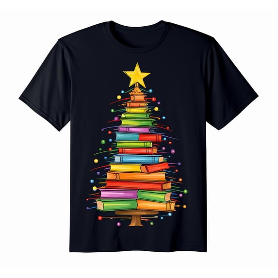 Teacher Appreciation T-Shirt Gift Funny Christmas Tree School Education Shirt