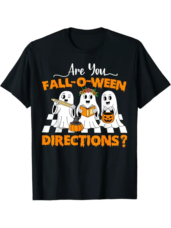 Teacher Are You Fall O Ween T Shirt Size S-5XL