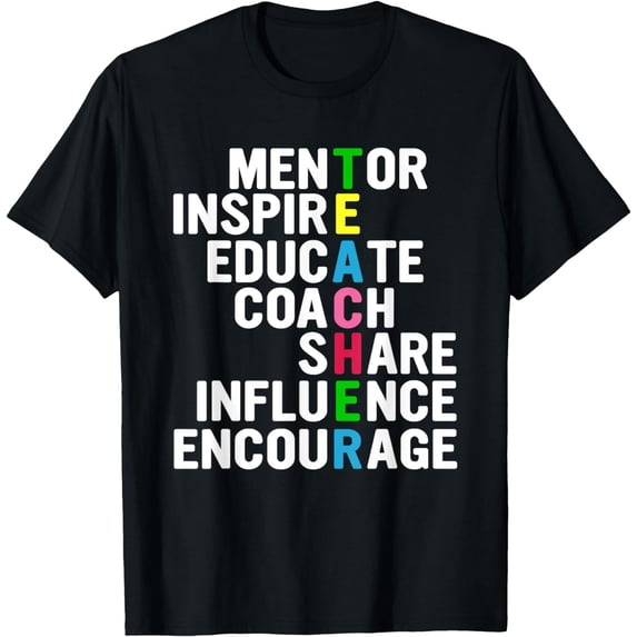 Teacher Art Men Women Funny School Teachers T-Shirt