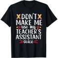 thumbnail image 1 of Teacher Assistant Voice Teaching School Appreciation Gift Men Women T-ShirtMen's and women's pure cotton short-sleeved shirts, 1 of 6