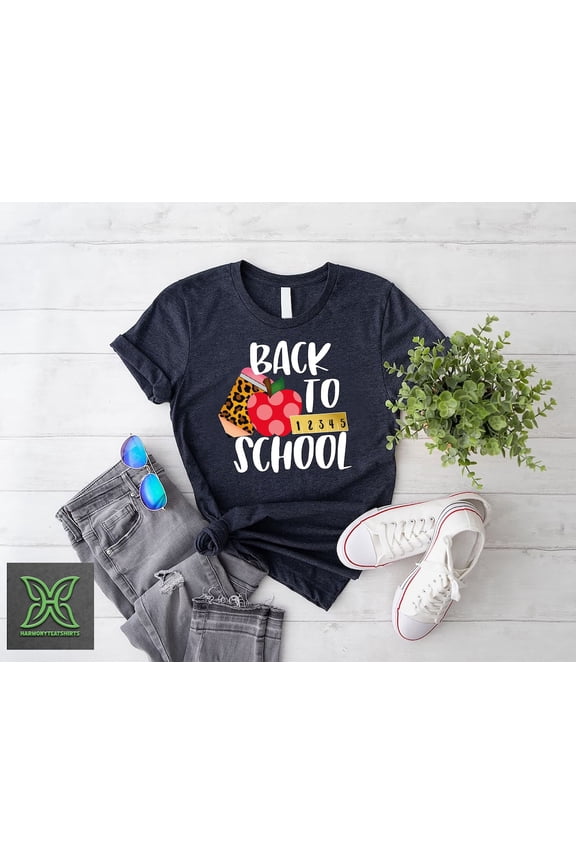 Teacher Back To School Shirt,Hello First Day of School Shirt,Back to School Gift,Welcome School Tee,Teacher Appreciation,Grade Teacher Gift Tshirt All Size S-5XL
