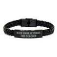 thumbnail image 1 of Teacher Bracelet, Never Underestimate This Teacher Gift Christmas, 1 of 1