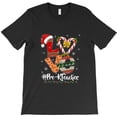 thumbnail image 1 of Teacher Candy Cane Love Funny Pre-K Teacher Christmas Pajama Xmas Graphic T-Shirt G7987, Up to 5XL, 1 of 2