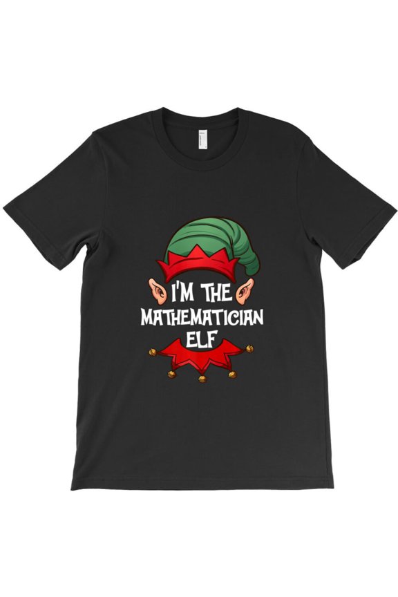 Teacher Christmas Fairy Pajama Funny I'm The Mathematician Fairy Holiday Graphic T-Shirt - Trending G5253, Up to 5XL