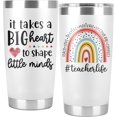 thumbnail image 1 of Teacher Christmas Gifts, Teacher Life Gifts for Women Men - Teacher Appreciation Gifts, Teacher Birthday Gifts Idea, Gifts from Students, Appreciation Week - 20 Oz Tumbler Cup Mug, 1 of 6