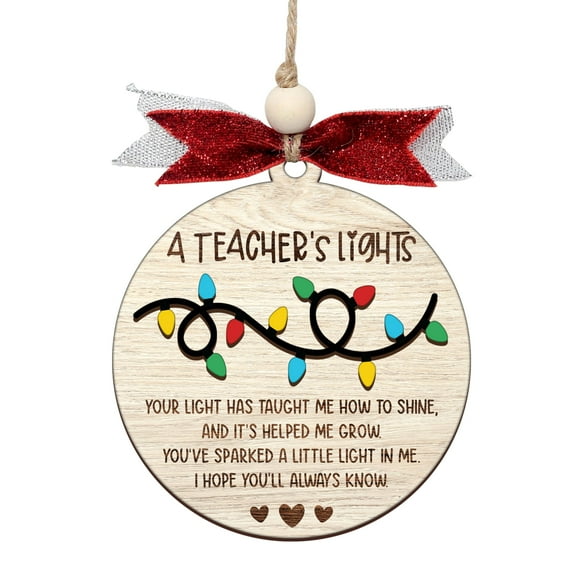 Teacher Christmas Ornaments – Best Merry for Teachers | Thoughtful Daycare Teacher Gifts | Affordable Ideas for Teachers