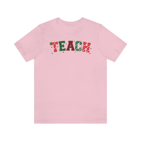 Teacher Christmas Shirt Kindergarten Elementary Christmas Teacher Shirt