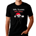 thumbnail image 1 of Teacher Christmas Shirt for Men Teacher Christmas Gifts for Teachers Funny Teacher Ninja Shirt, 1 of 6