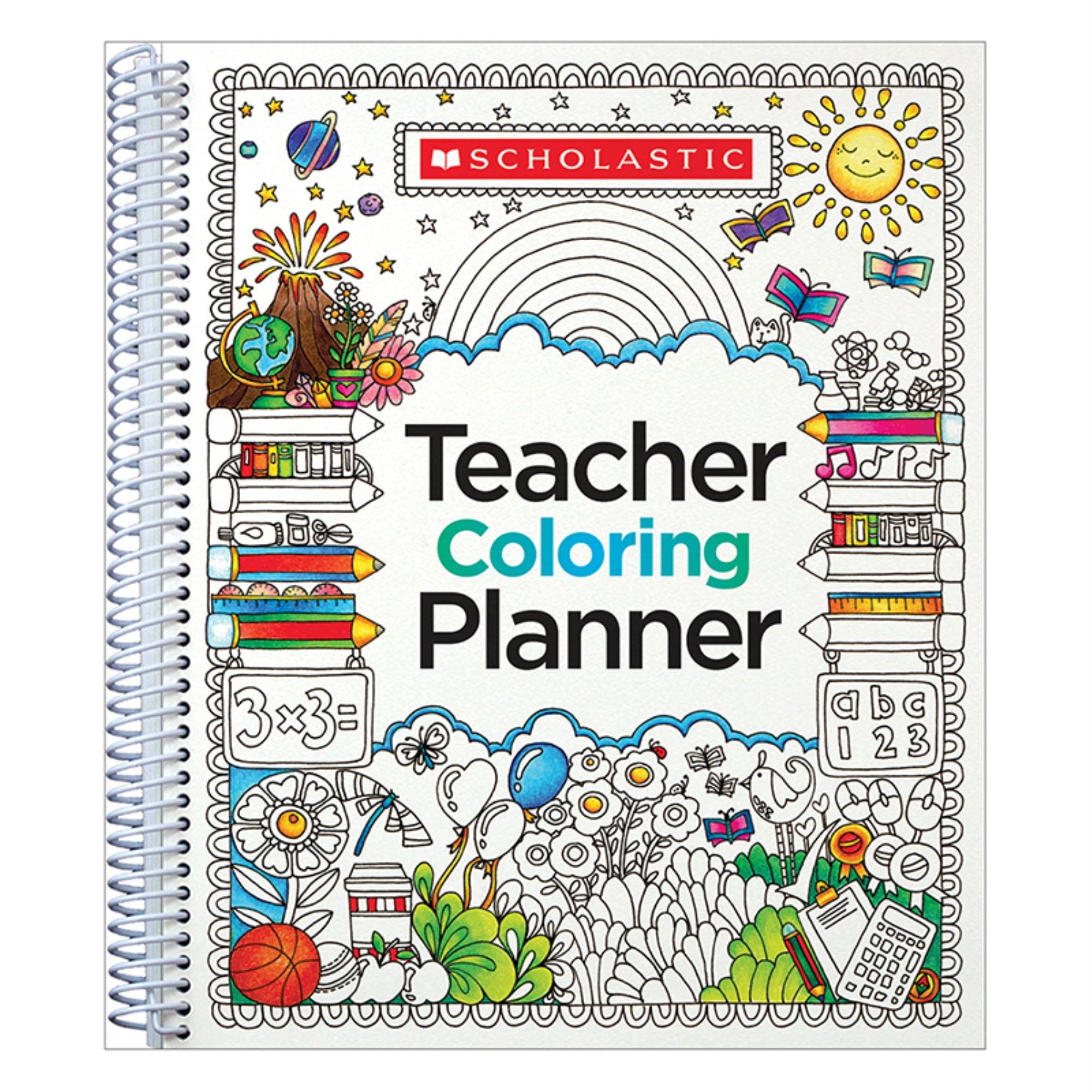 Printable Novel Planning Workbook - Coloring Book Edition