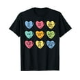 thumbnail image 1 of Teacher Conversation Hearts Funny Valentines Day Men T-Shirt, 1 of 5