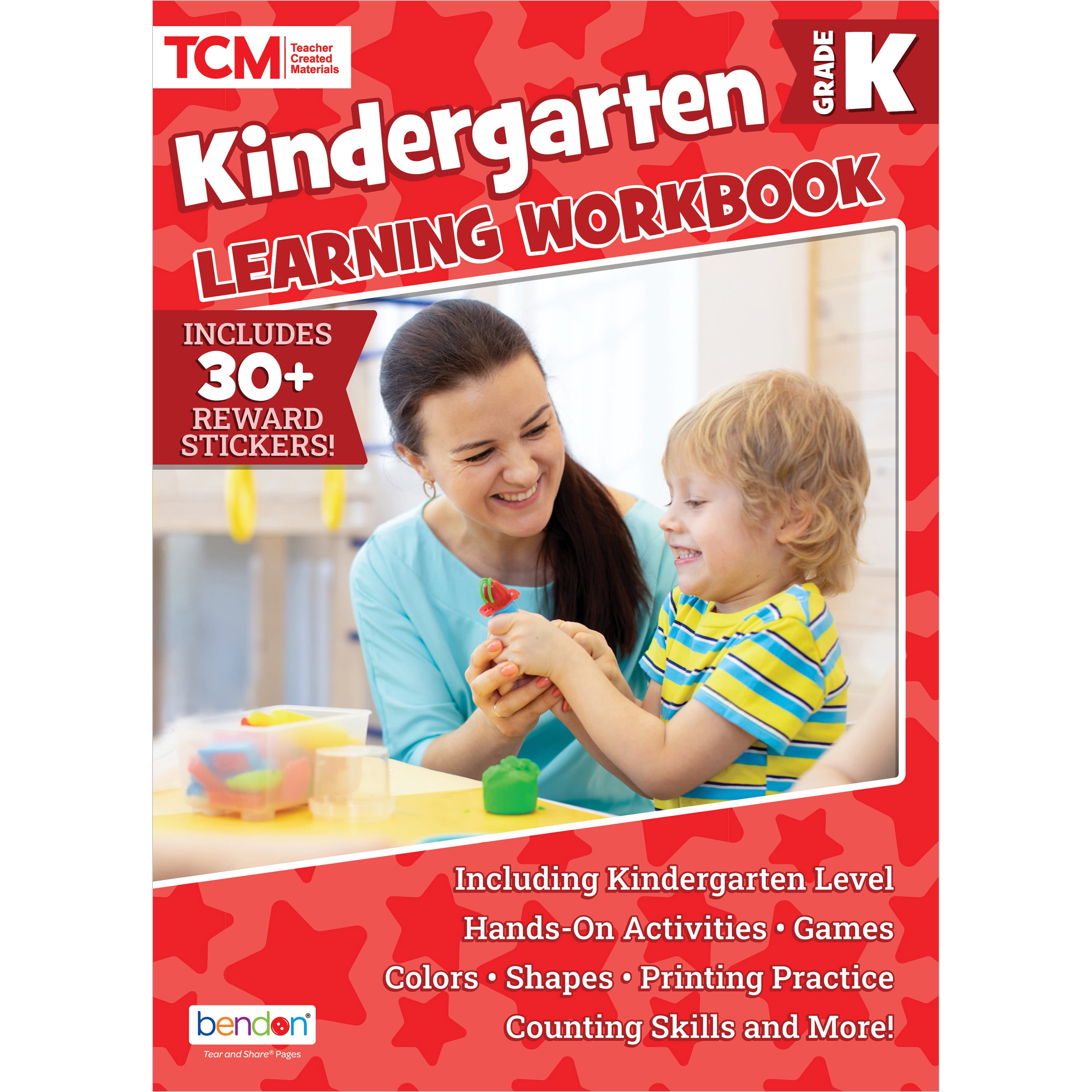 Teacher Created Materials: Kindergarten Workbook (Paperback 