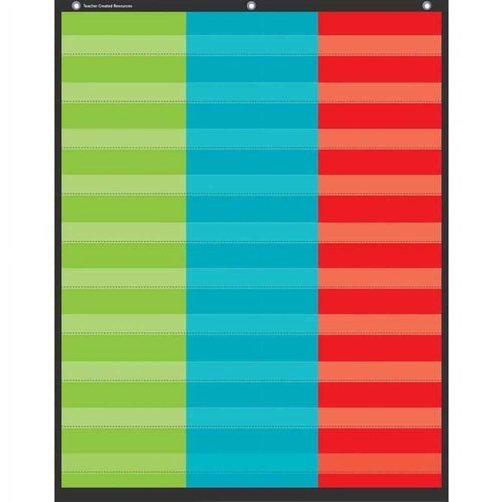 Teacher Created Resources 3 Column Pocket Chart - Theme/Subject: Learning - 1 Each Teacher Created Resources 3 Column Pocket Chart - Theme/Subject: Learning - 1 Each