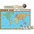 thumbnail image 1 of Teacher Created Resources 4410 World Map Repositionable Bulletin Board Display Set, 1 of 1