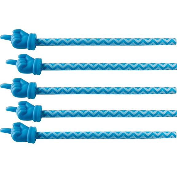 Teacher Created Resources Aqua Chevron Hand Pointer Pack of 5 (TCR20676-5)