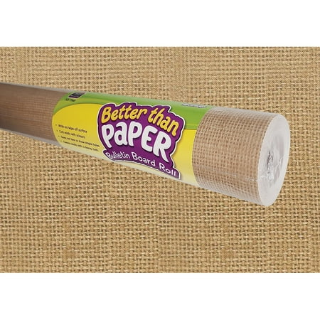 Teacher Created Resources - Better Than Paper®Roll, 4' x 12', Burlap (TCR77365) - Multicolor