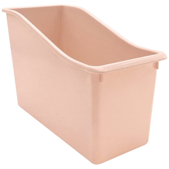 Plastic Book Bin Blush by Teacher Created Resources