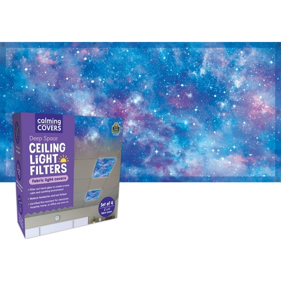 Deep Space Calming Covers Ceiling Light Filters [TCR20141]