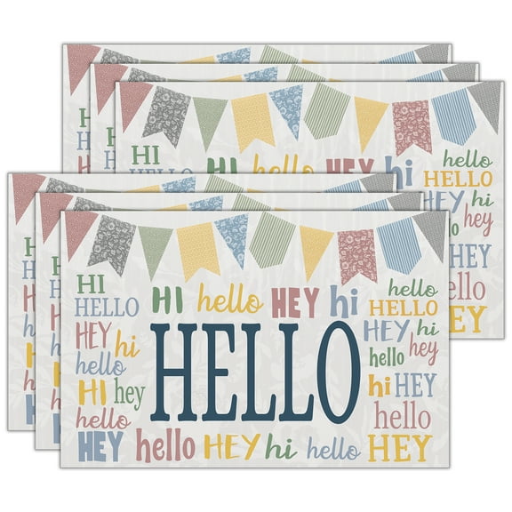 Teacher Created Resources Classroom Cottage Hello Postcards, 30 Per Pack, 6 Packs