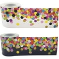 thumbnail image 1 of Teacher Created Resources Colorful Confetti Border Trim - Colorful Confetti - Sturdy, Durable - 3" Width x 600" Length - Multicolor - 2 / Set | Bundle of 5, 1 of 2