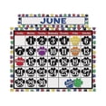 thumbnail image 1 of Teacher Created Resources Colorful Paw Prints Calendar Set, 1 of 3