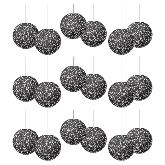 Teacher Created Resources Composition 8" Hanging Paper Lanterns, 6 Per Pack, 3 Packs