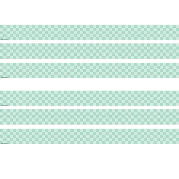 Teacher Created Resources Cool for School Straight Border Trim, 35 Feet Per Pack, 6 Packs