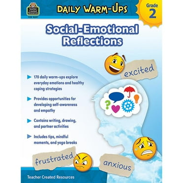 Teacher Created Resources Daily Warm-Ups: Social-Emotional Reflections Grade 2 Resource Book TCR9097